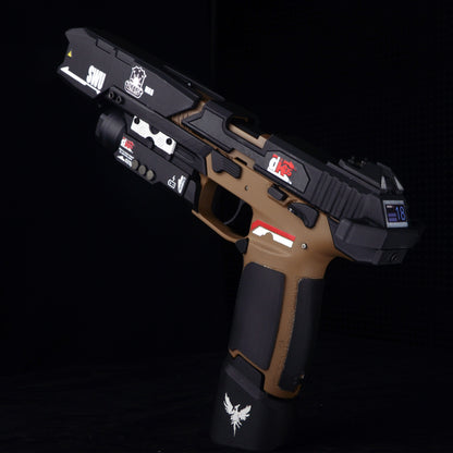 Smart Pistol in Titanfall 2 (which has real functionality and can fire gel balls).