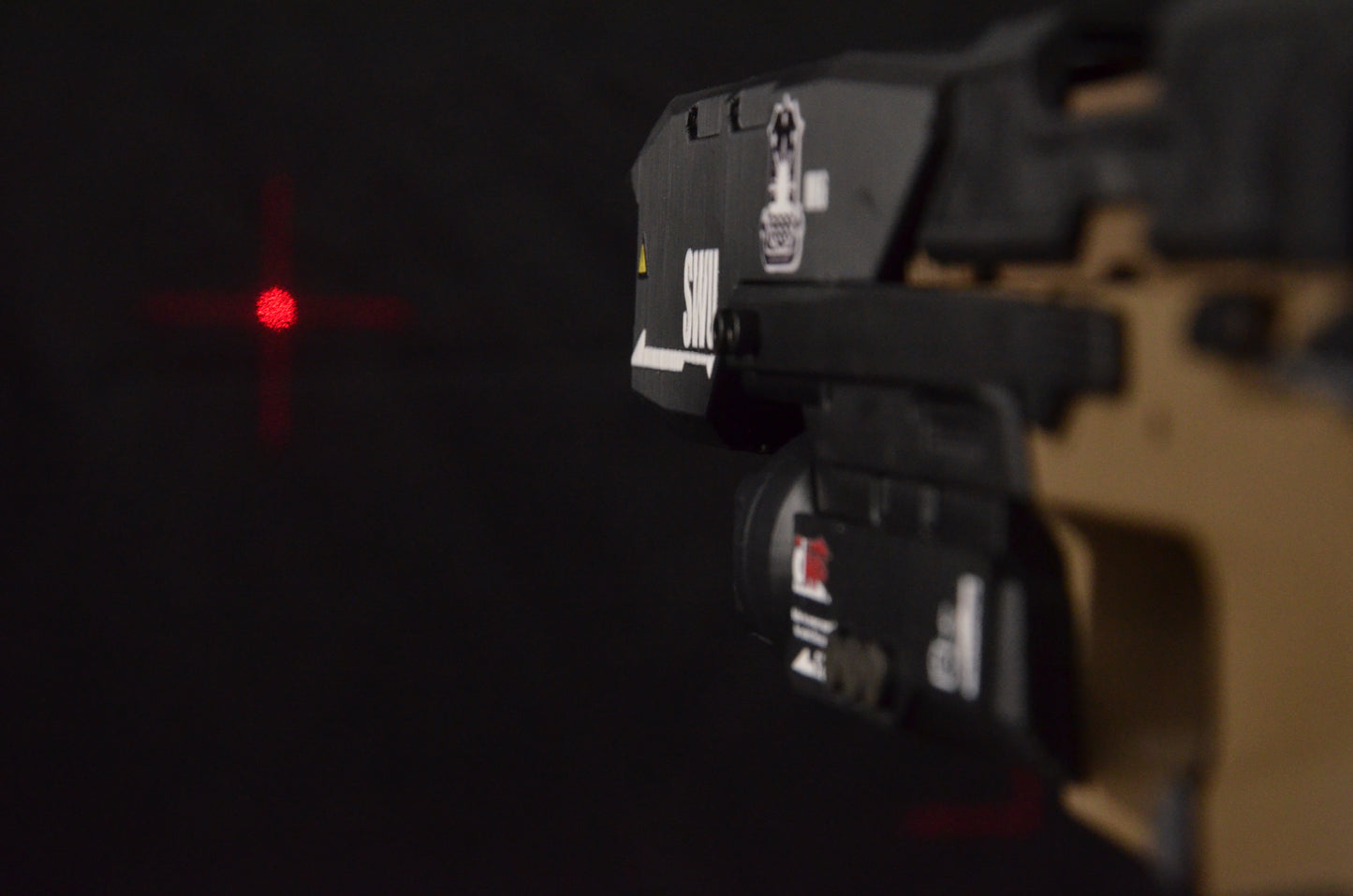 Smart Pistol in Titanfall 2 (which has real functionality and can fire gel balls).