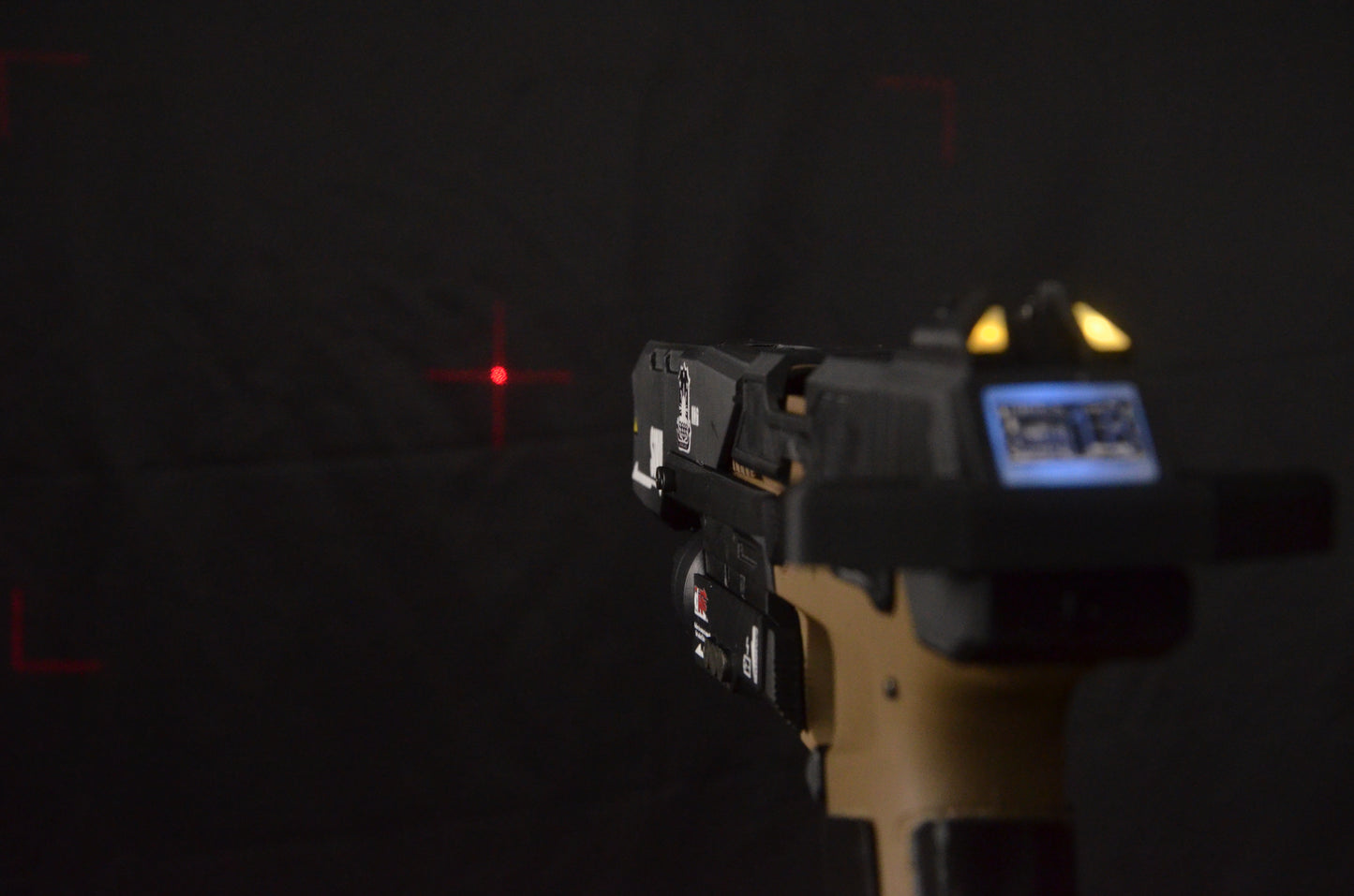 Smart Pistol in Titanfall 2 (which has real functionality and can fire gel balls).